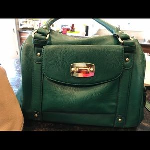 Beautiful green handbag